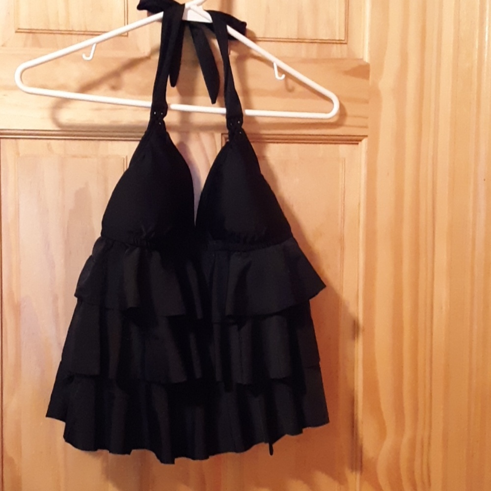 Black swimsuit top